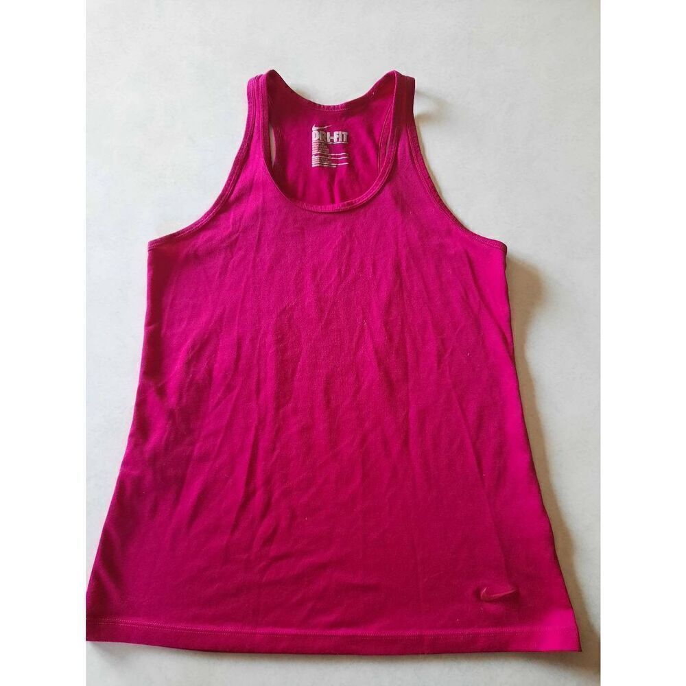 Nike Dri-Fit size M Pink Racerback Tank Top